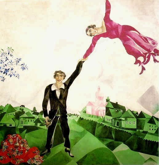 Marc Chagall - La passeggiata