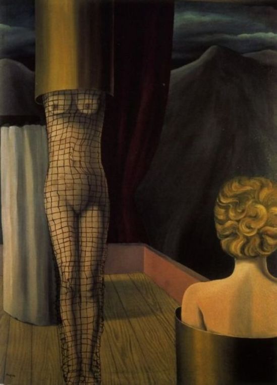 René Magritte 1926. Fonte: https://www.pinterest.com/pin/326299935478987386/